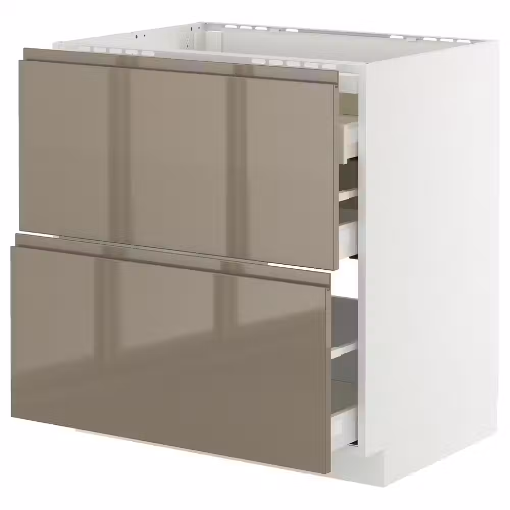 METOD / MAXIMERA Шкаф д/варочной панели/2фасада/3ящ - фото 1