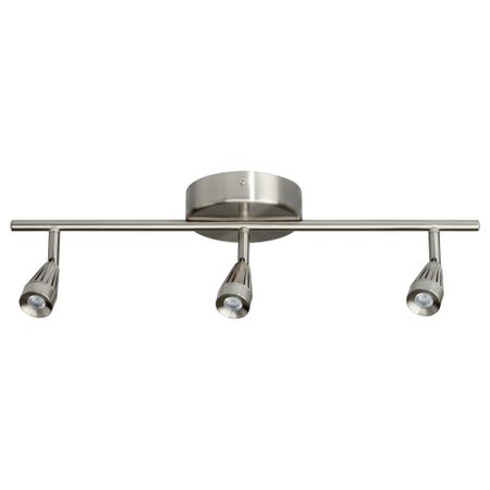 Потолочная шина с 3 светодиодами РИМДЕН, никелированный