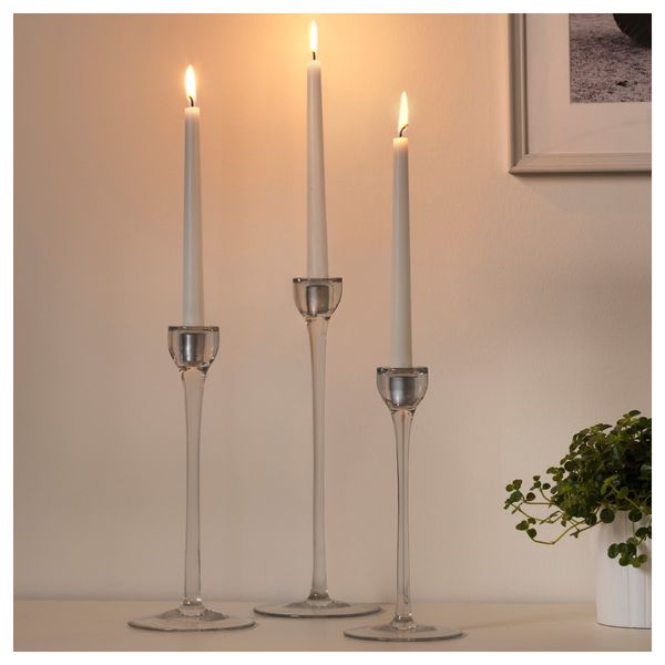 Неароматическая свеча ВИНТЕР 2016, белый (23 см) - схема-чертеж с размерами