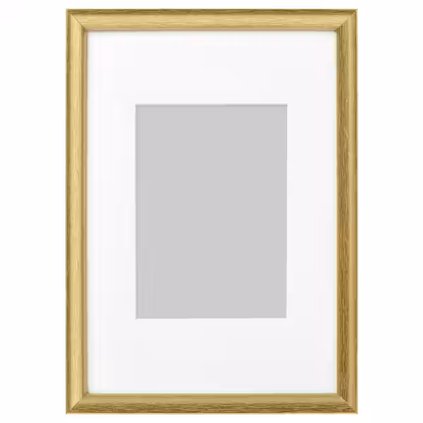SILVERHÖJDEN Рама - золотой 21x30 см - фото 1