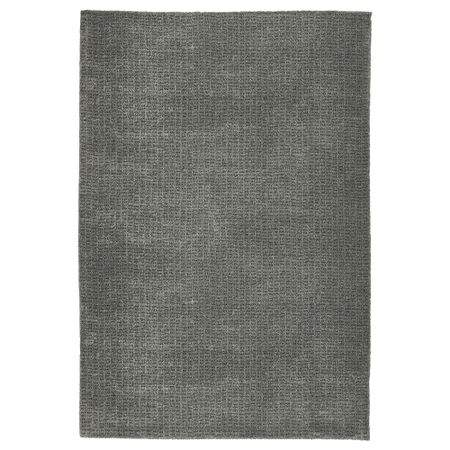 Ковер, короткий ворс, светло-серый, 133x195 см IKEA LANGSTED ЛАНГСТЕД 204.459.39