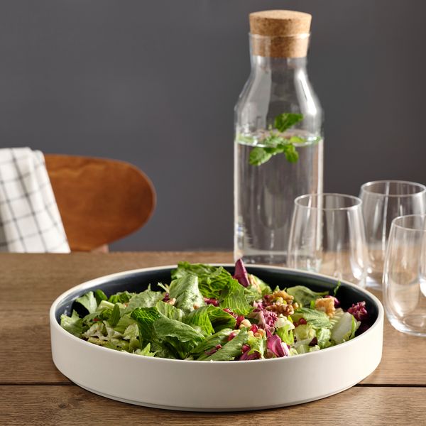 Блюдо, темно-серый, 29 см IKEA OMBONAD ОМБОНАД 005.033.03 - фото 4