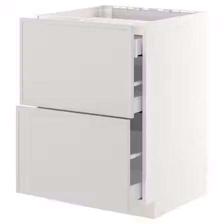 METOD / MAXIMERA Шкаф д/варочной панели/2фасада/3ящ