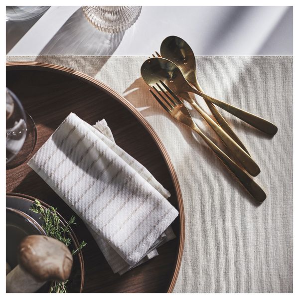 Салфетка IKEA SILVERARV 205.265.77 - схема-чертеж с размерами