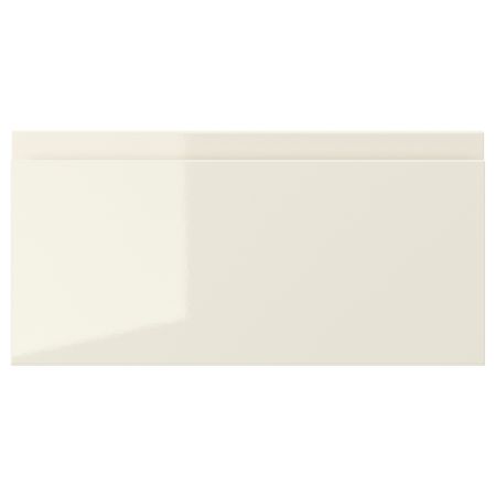 Фронтальная панель ящика, глянцевый светло-бежевый, 40x20 см IKEA VOXTORP ВОКСТОРП 603.211.59