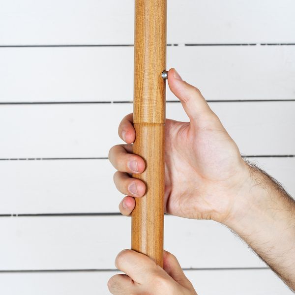 Зонт от солнца, цветочный орнамент оранжевый 185 см IKEA СОЛБЛЕКТ 704.606.11 - фото 3