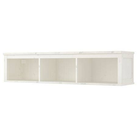 Полочный, арочный модуль, 148x37 см, белая морилка IKEA HEMNES ХЕМНЭС 602.972.20