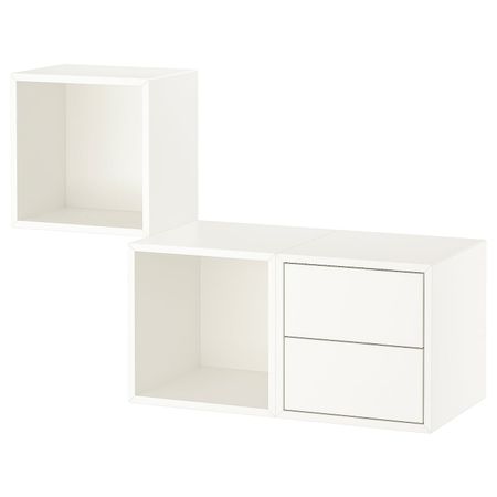 Комбинация для хранения, белый 105x35x70 см IKEA EKET ЭКЕТ 193.363.85