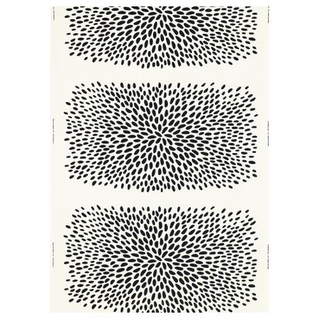 Ткань ТРОДКЛЁВЕР, белый, черный (150 см)