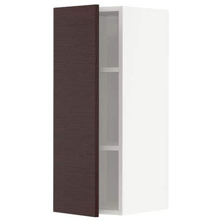 Навесной шкаф с полками, 30x80 cm IKEA METOD МЕТОД 294.648.53