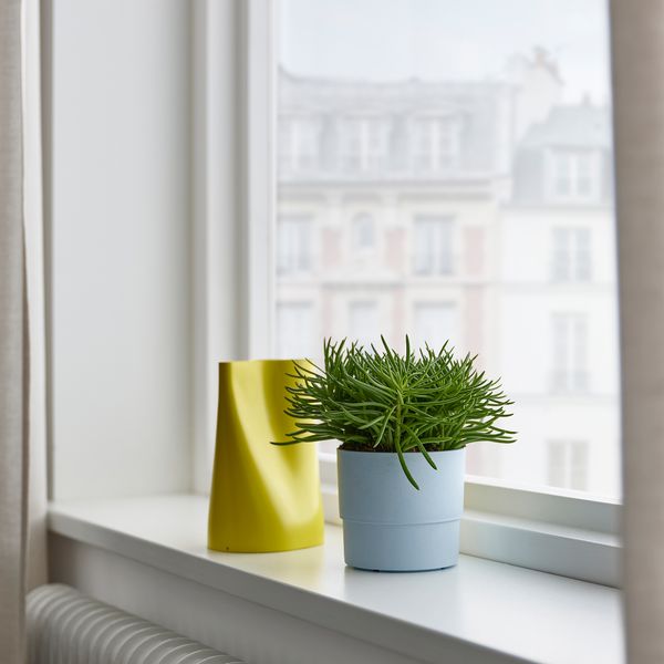 Кашпо, 9 см, для дома, улицы бледно-голубой IKEA NYPON НИПОН 305.451.51 - фото 3