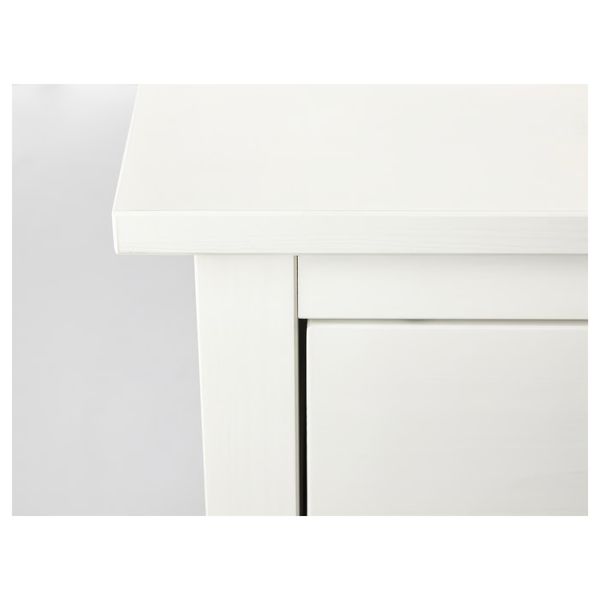 HEMNES Комод с 2 ящиками - белая морилка 54x66 см - фото 3