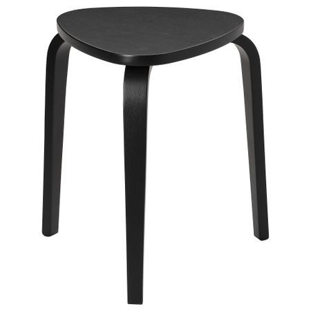 Табурет, черный IKEA KYRRE КЮРРЕ 704.349.76