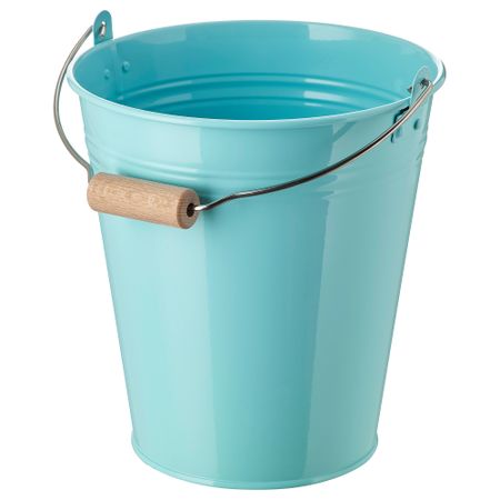 Ведро/горшок СОККЕР, д/дома/улицы, бирюзовый (2.5 л)
