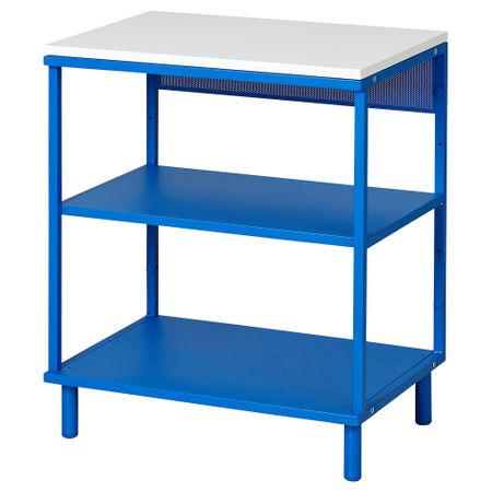 Открытый стеллаж, синий, 60x42x73 см IKEA PLATSA ПЛАТСАA ПЛАТСА 995.216.90