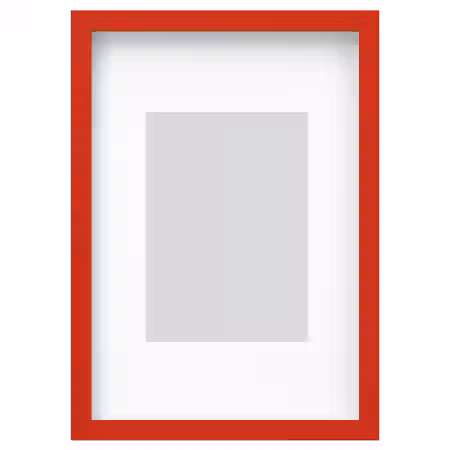 RÖDALM РЁДАЛЬМ Рама - красный 21x30 см