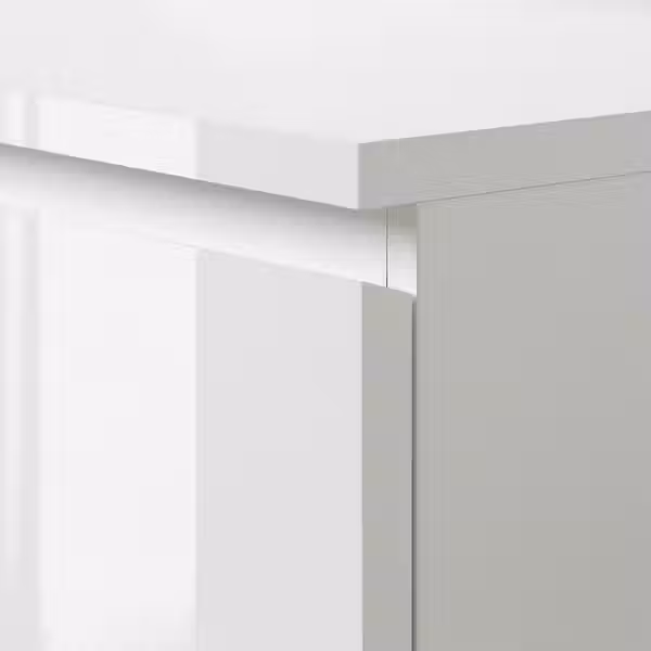 MALM Комод с 6 ящиками - глянцевый белый 80x123 см - фото 5