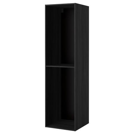 Каркас высокого шкафа, под дерево черный 60x60x220 см IKEA МЕТОД 603.679.63