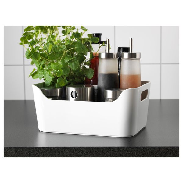 Контейнер, белый, 24x17 см IKEA VARIERA ВАРЬЕРА 301.550.19 - фото 5
