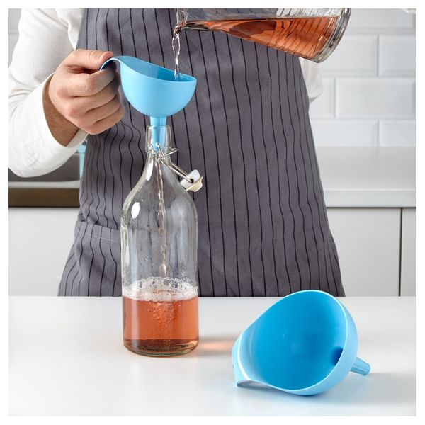 Набор воронок, 2 штуки ЧОСИГТ, разные цвета - схема-чертеж с размерами