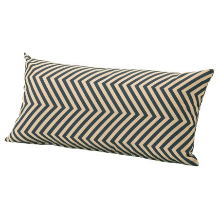 Подушка для садовой мебели ГРЕНО, темно-синий, бежевый (59x30 см)