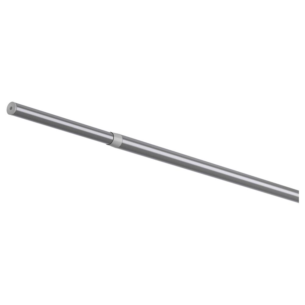 Карниз гардинный, серебристый 120-210 см IKEA RÄCKA РЭККА 804.034.51 - фото 1