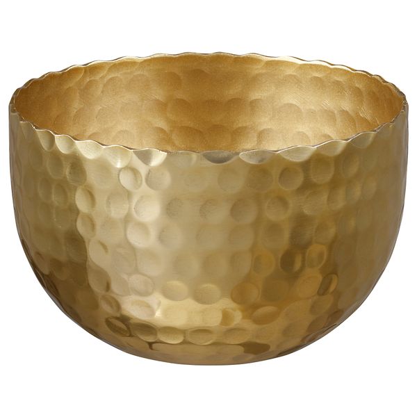 Миска, 10 см, золотой IKEA VINDFLÄKT 204.252.29 - фото 1