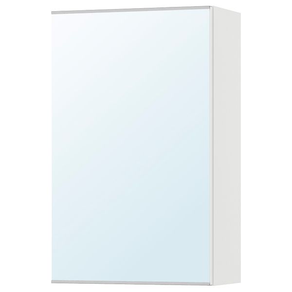 Зеркальный шкаф с 1 дверцей, белый 40x21x64 см IKEA LILLÅNGEN ЛИЛЛОНГЕН 403.690.34 - схема-чертеж с размерами