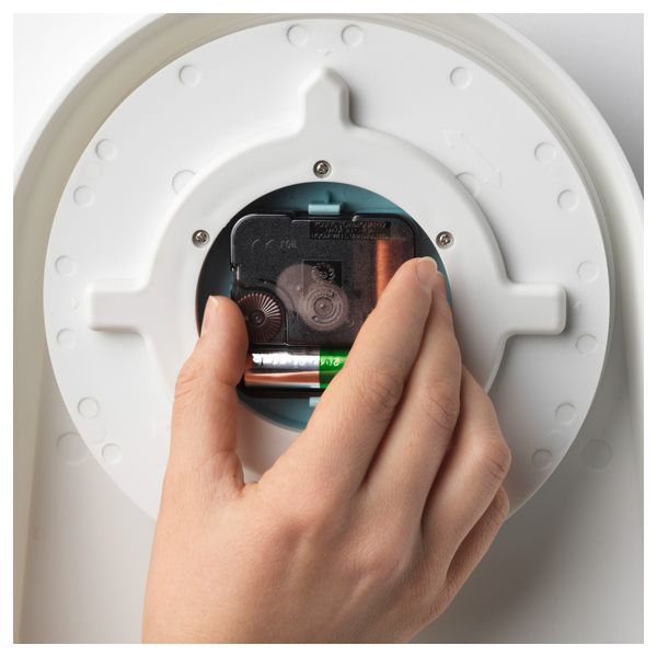 Настенные часы ПОФФАРЕ, белый - фото 7