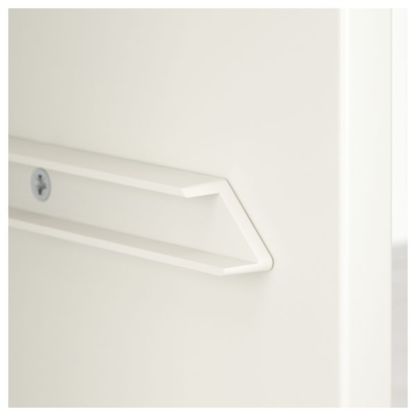 Комбинация для хранения ТРУФАСТ, белый, оранжевый (99x44x94 см) - схема-чертеж с размерами