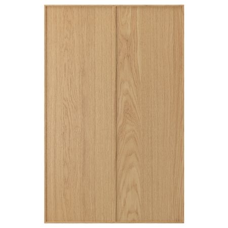 Дверца для напольного углового шкафа, 2шт, дуб 25x80 см IKEA EKESTAD ЭКЕСТАД 103.671.02