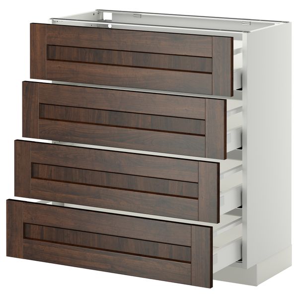 IKEA, вид спереди - схема-чертеж с размерами