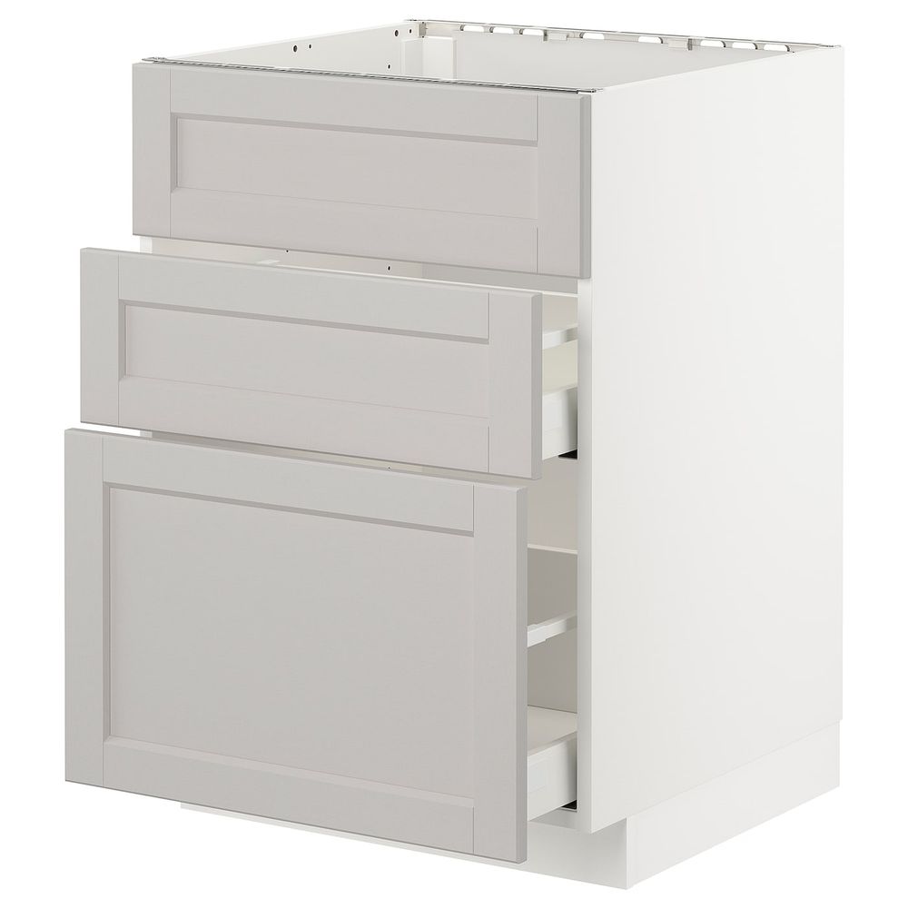 IKEA, вид спереди - схема-чертеж с размерами