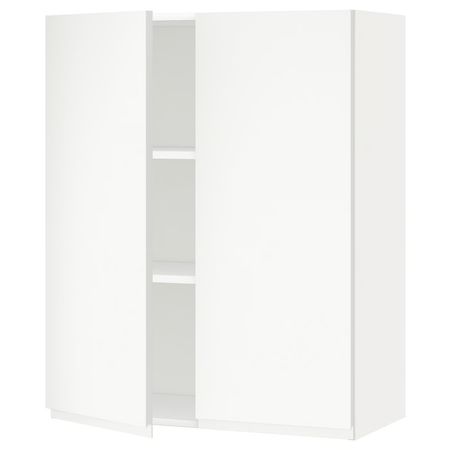 METOD Навесной шкаф с полками/2дверцы