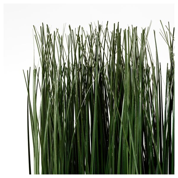 Искусственное растение и кашпо ФЕЙКА, трава - схема-чертеж с размерами