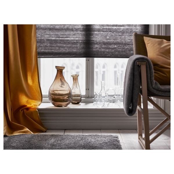 Ваза ВОРВИНД, коричневый (30 см) - схема-чертеж с размерами