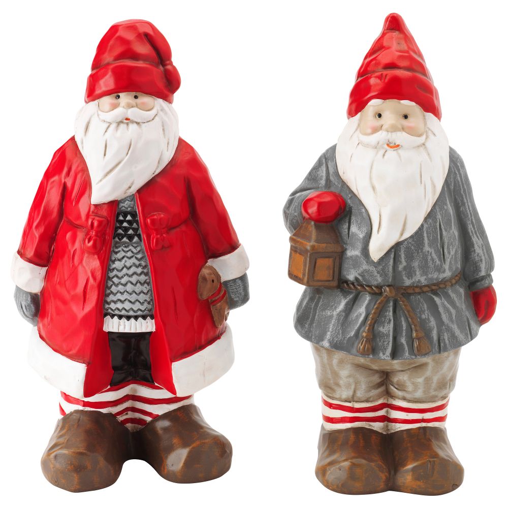 Украшение ВИНТЕР 2015, керамика Санта Клаус (25 см) - схема-чертеж с размерами