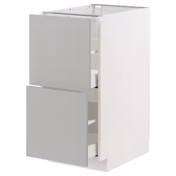 METOD / MAXIMERA Напольный шкаф 2фасада/2выс ящика - фото 1