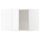 Навесной шкаф, белый, Voxtorp глянцевый, белый, 60x40 см IKEA METOD МЕТОД 994.596.45