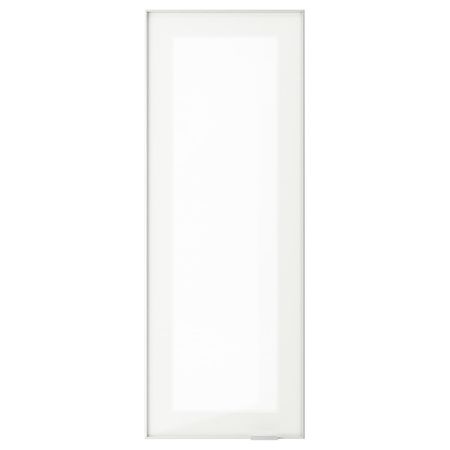 Стеклянная дверь, матовое стекло/алюминий 30x80 см IKEA JUTIS ЮТИС 003.873.46