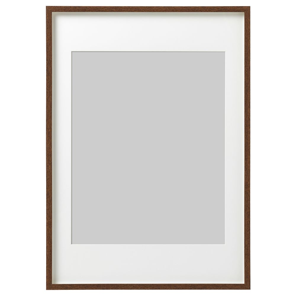 Рама, 50x70 см, классический коричневый IKEA HOVSTA ХОВСТА 103.729.57 - фото 1