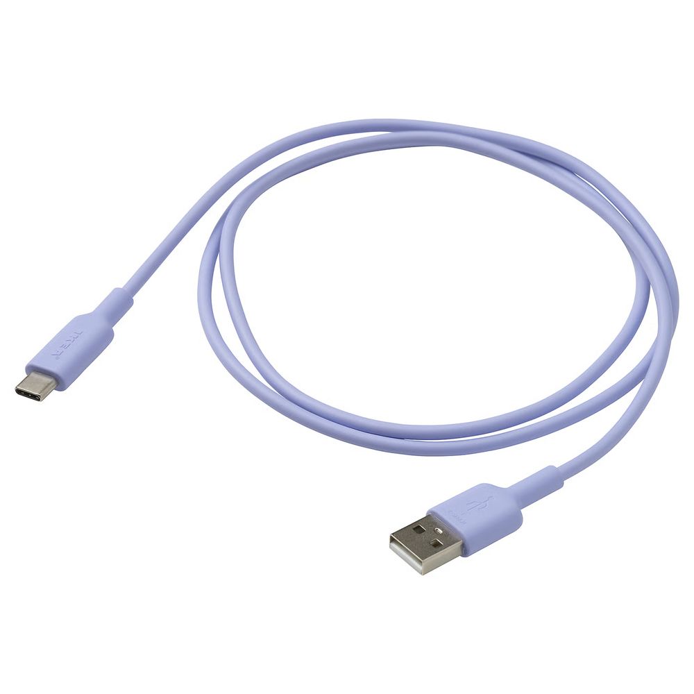 SITTBRUNN Кабель USB-A–USB-C - сиреневый 1.0 м - фото 1
