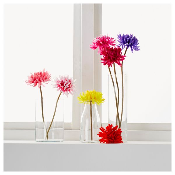 Цветок искусственный СМИККА, Хризантема, разные цвета (51 см) - фото 2