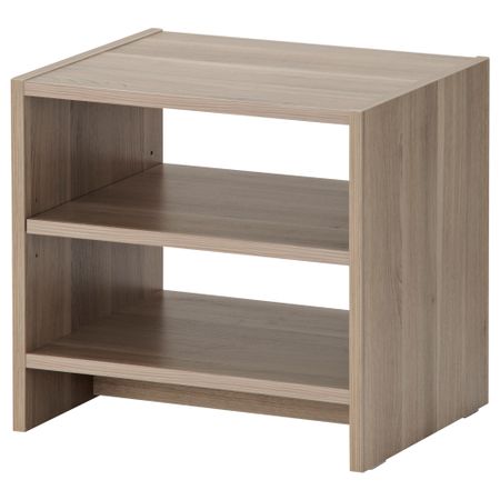 Тумба прикроватная ТОДАЛЕН, серо-коричневый (43x35 см)