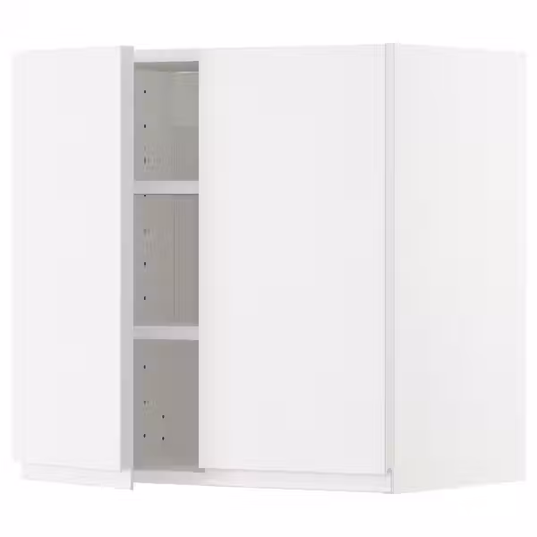 METOD Навесной шкаф с полками/2дверцы - фото 1