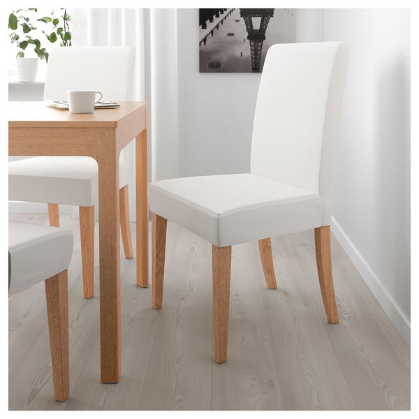 Стул ХЕНРИКСДАЛЬ, дуб, Грэсбу белый - фото 3