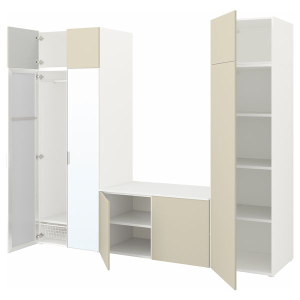 Гардероб с 8 дверями, 260x57x221 cm IKEA PLATSA ПЛАТСАA ПЛАТСА 394.296.23 - фото 2