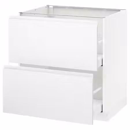 METOD / MAXIMERA Напольн шкаф 2фрнт/2выс ящ
