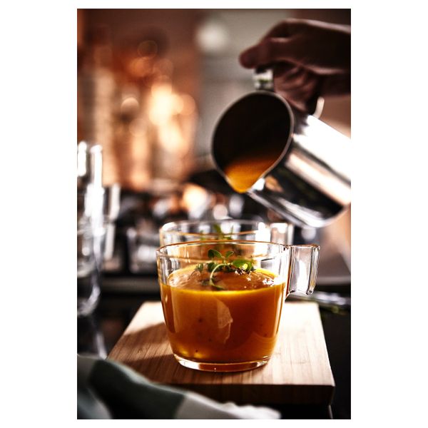 Кружка, прозрачное стекло 23 сл IKEA STELNA СТЕЛЬНА 403.721.83 - фото 3