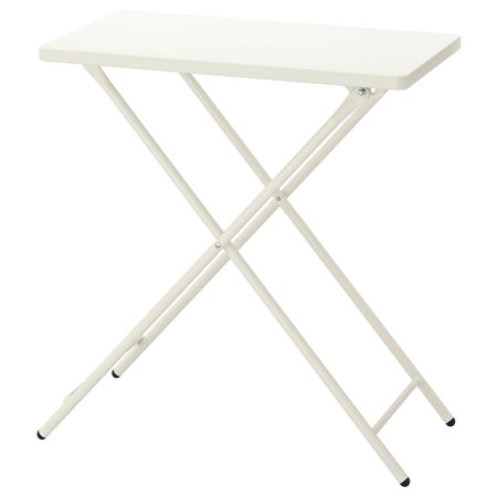 Стол, для дома, улицы, белый, складной, 70x42 см IKEA TORPARÖ ТОРПАРЁ 604.207.48